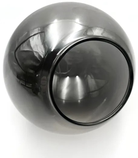 Brilagi - Felületre szerelt csillár MALIVA 3xE14/15W/230V matt króm/füstszínű