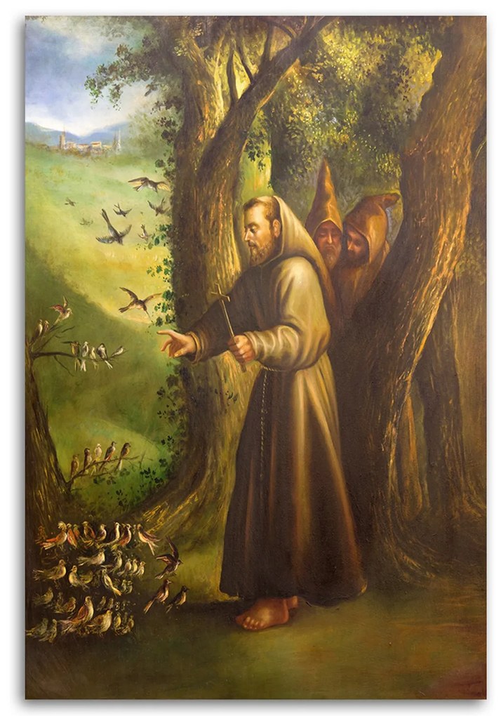 Gario Vászonkép Assisi Szent Ferenc Méret: 70 x 100 cm