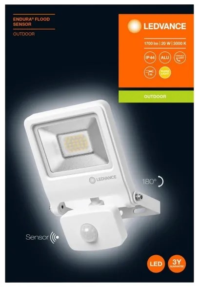 Ledvance - LED Reflektor érzékelővel ENDURA LED/20W/230V IP44