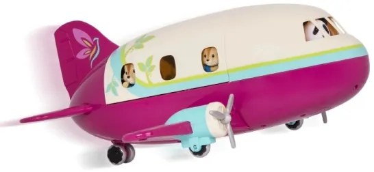 Li'l Woodzeez - Játékkészlet repülő kiegészítőkkel