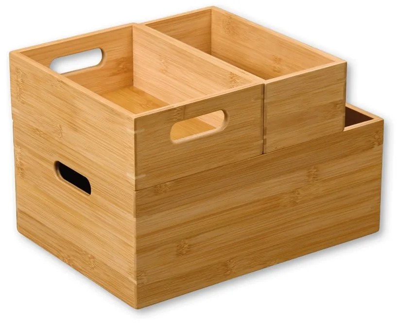 Kesper 57511 Bambuszdoboz, 38,5 x 28,5 x 13 cm,38,5 x 28,5 x 13 cm