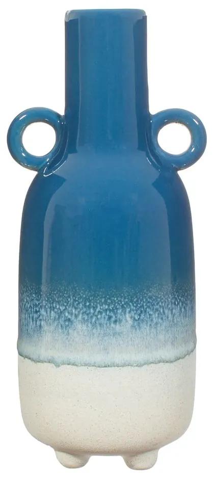 Bohemian Home Mojave kék váza, magasság 23 cm - Sass & Belle