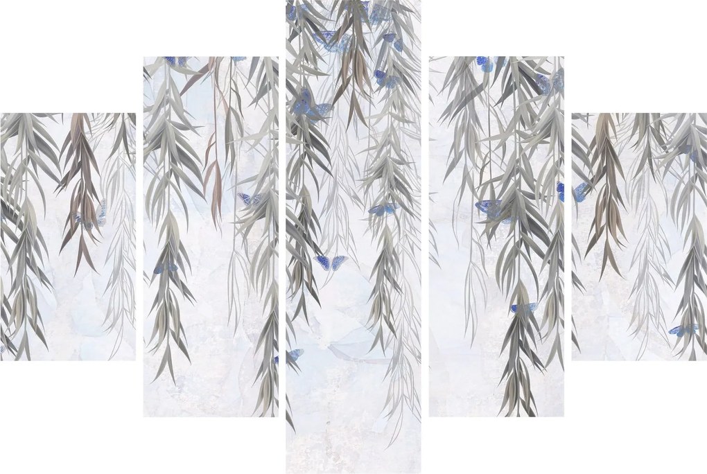 Kép - Fűzfa gallyak pillangókkal (150x105 cm)