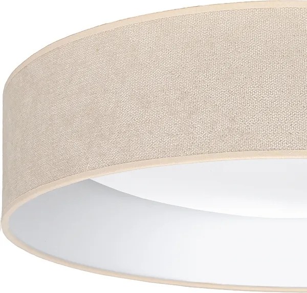 Brilagi - LED dimmelhető világítótest VELVET SM. 24W/230V 3000–6000K átm. 45 cm krémszínű WT + távirányító