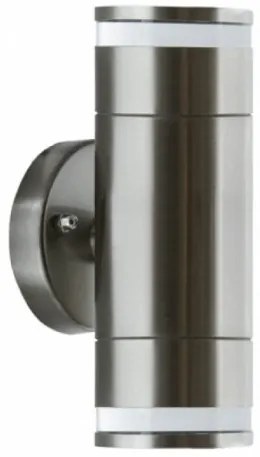 Strühm Taras 180x75 mm matt króm oldalfali lámpa GU-10-es foglalattal