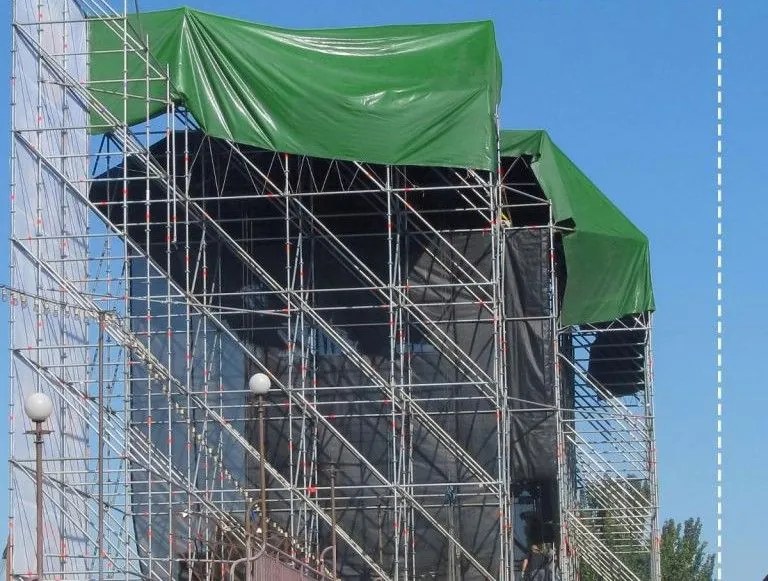 JAGO Takaróponyva 5 x 8 m LKW Zöld 650 g/m²