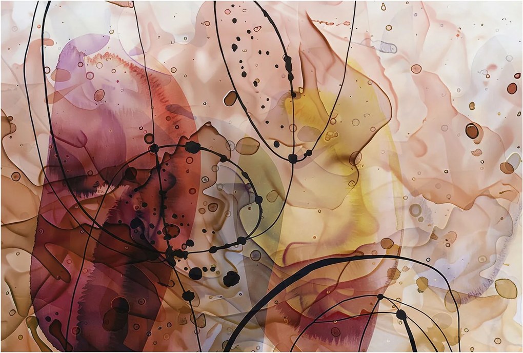 Stílusos Dekoratív fotótapéta Flizelin Absztrakt harmónia 104x70