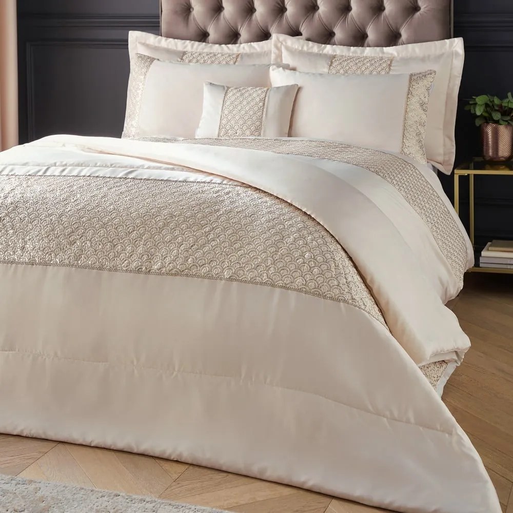 Mikroszatén párnahuzat szett 2 db-os 50x75 cm Deco Sequin – Catherine Lansfield