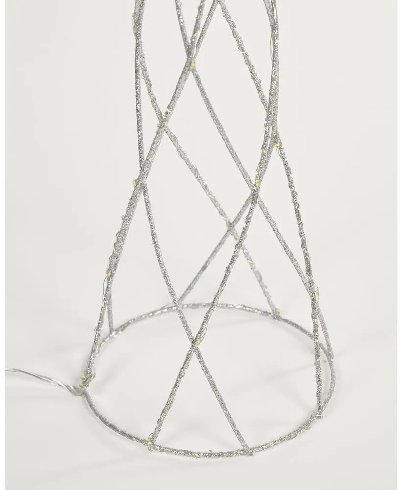 Világosszürke fénydekoráció ø 13 cm Shirly – Kave Home