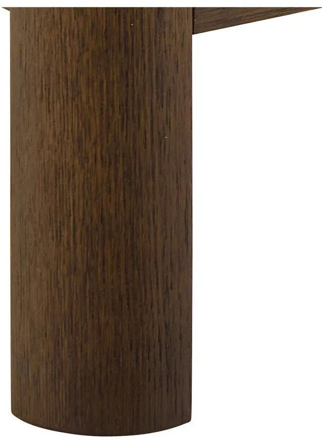 Barna TV-állvány tölgyfa dekorral 120x45x40 cm Southampton – Actona