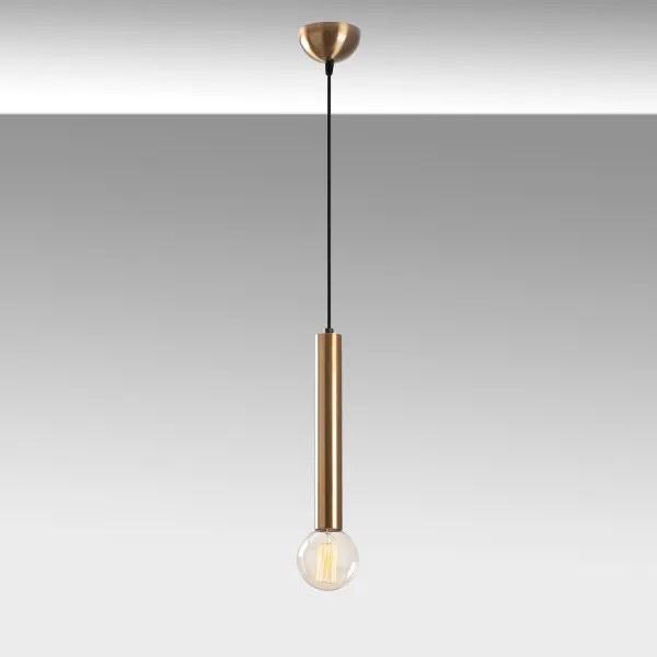 Zsinóros csillár TEMPO 1xE27/40W/230V aranyszínű