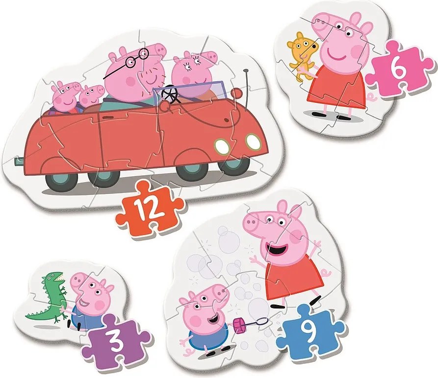 Peppa malac My First baba forma puzzle Clementoni