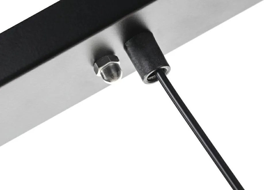 KING HOME JD0032-4P FLUSSO Többágú Függesztett Lámpa Fekete G9 IP20