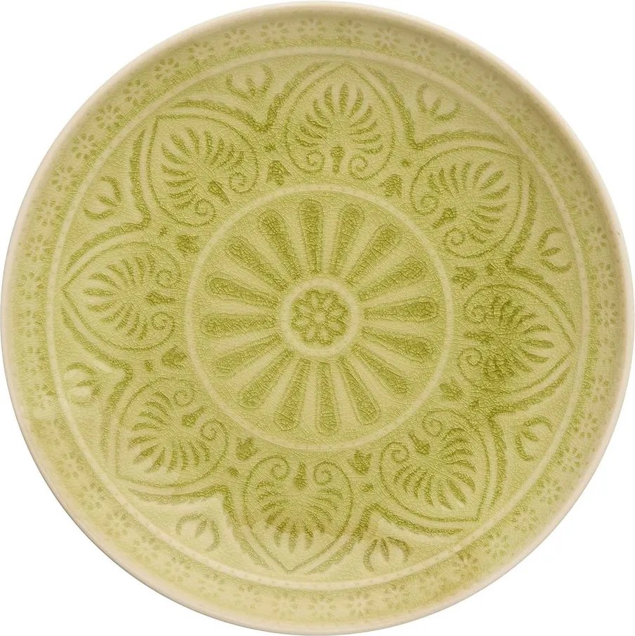 SUMATRA tányér Ø 25cm, lime