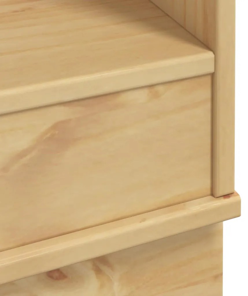 Cabinet tárolóval Méz 60 x 46 x 81,5 cm Tömör fenyőfa