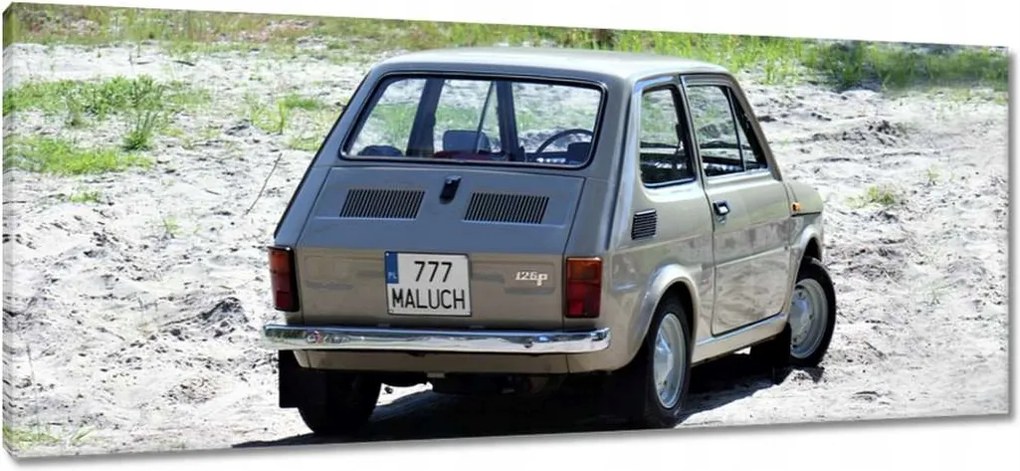 Képek 100x40 Kisautó Fiat 126p Kisautó