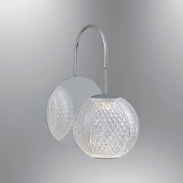 LED fali lámpa CREMONA LED/5W/230V 3000K matt króm