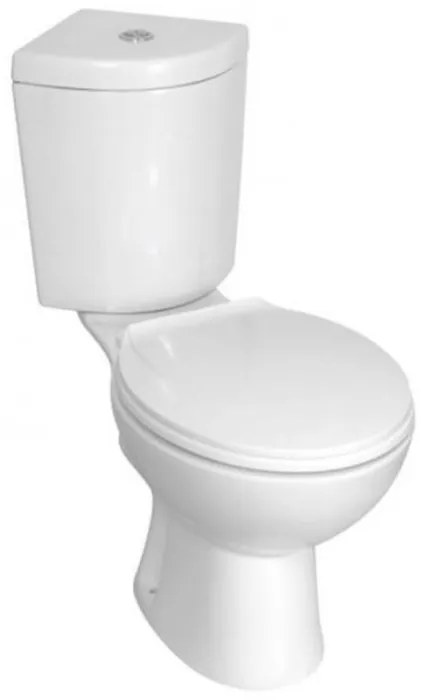KR61 Sarokba szerelhető monoblokkos WC ülőkével