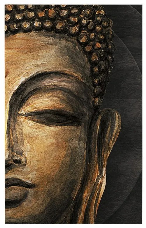 Poszter Buddha arca