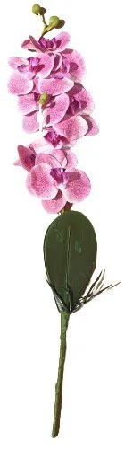 Burkina mű orchidea szál művirág élethű rózsaszín