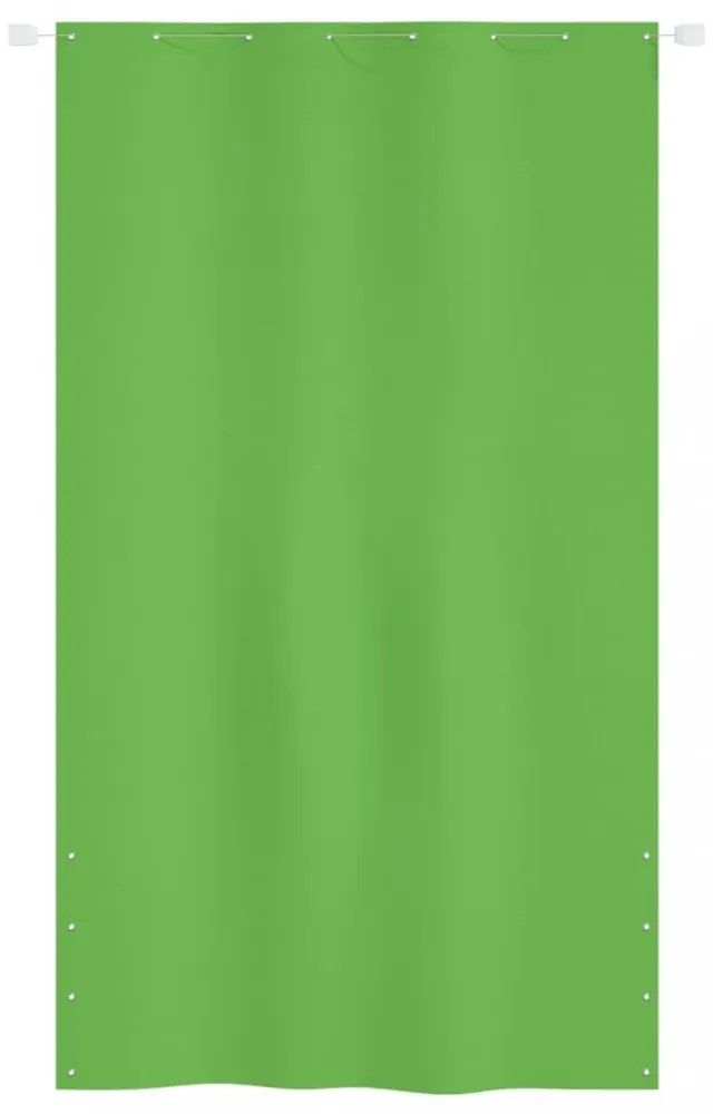 világoszöld oxford-szövet erkélyparaván 140 x 240 cm