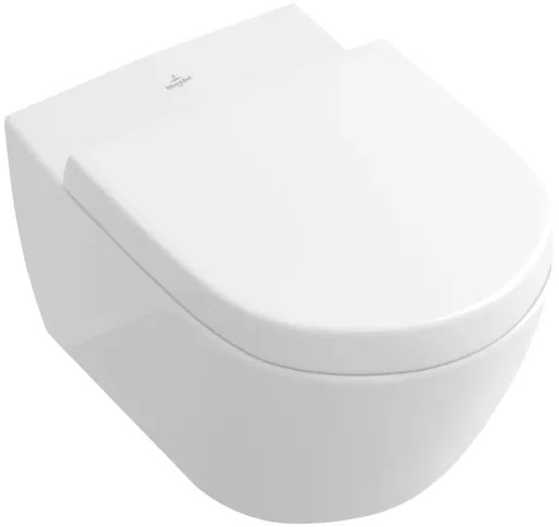 Villeroy & Boch Subway 2.0 wc falra szerelhető fehér színben fényes felülettel hátsó kifolyással 5614R001