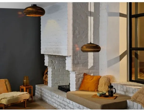 Ledvance - Csillár zsinóron DECOR CARDBOARD 1xE27/15W/230V átm. 40 cm