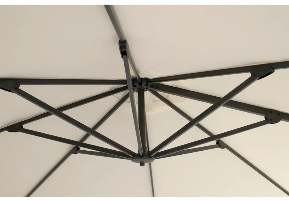 Bézs napernyő ø 350 cm Shadowflex Deluxe – Hartman