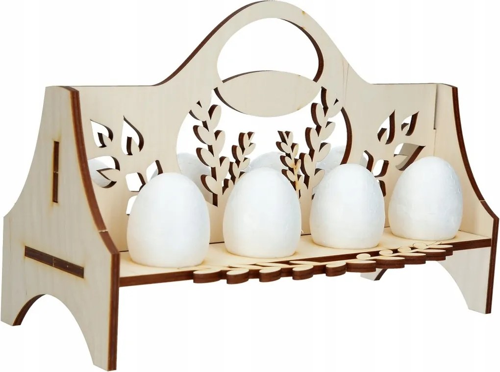 Húsvéti dekoráció 8 tojástartó állvány