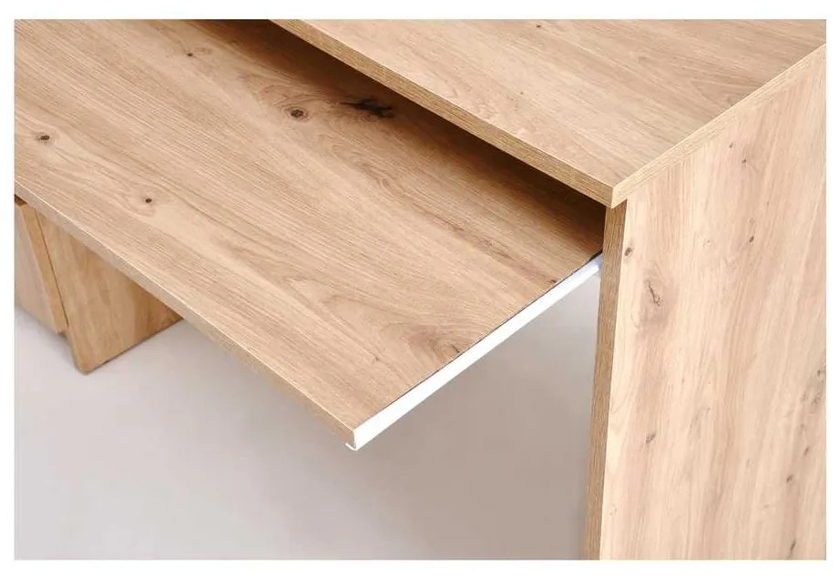 Canley íróasztal, artisan tölgy