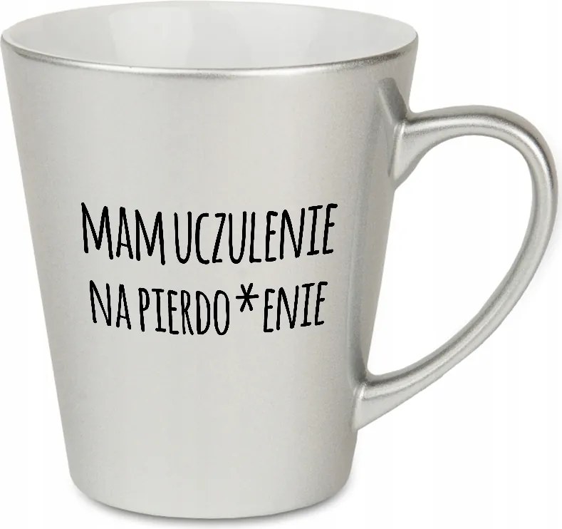 Latte Bögre Gyöngyház Ezüst Ajándék Menedzsernek Allergia A Hülyeségekre