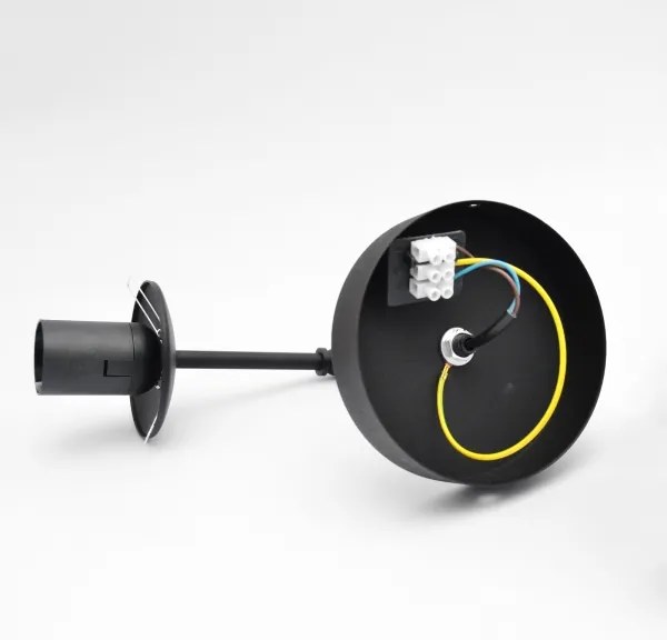 Fali lámpa MOON 1xE27/15W/230V fekete