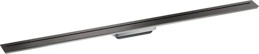 Zuhanycsatorna Hansgrohe Axor Drain 120 cm rozsdamentes acél, csiszolt fekete króm 42524340