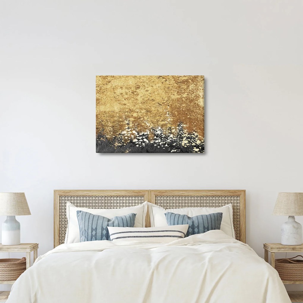 Kép - Arany szerkezet N⁰3 (70x50 cm)