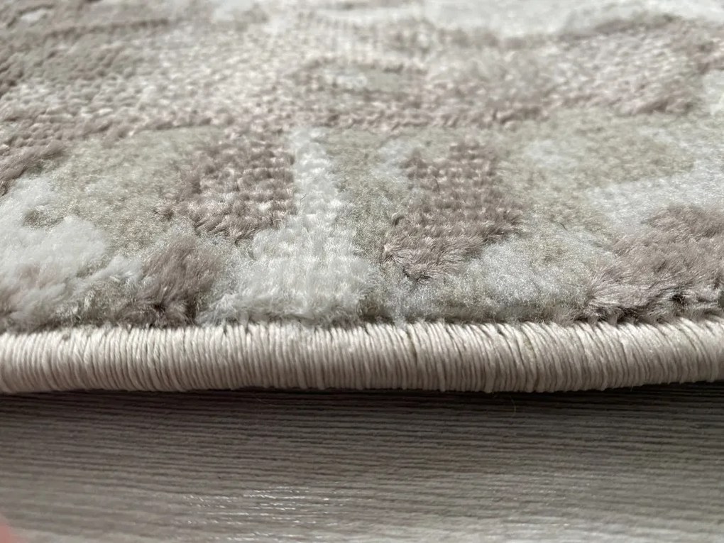 Veston 51263 bézs modern szőnyeg 60x110 cm