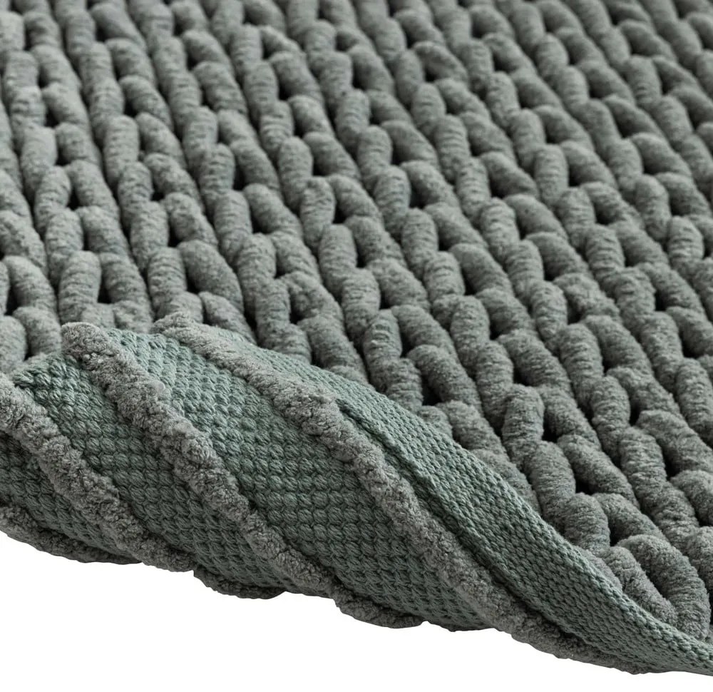 Zöld fürdőszobai kilépő 50x80 cm Ariel – douceur d'intérieur