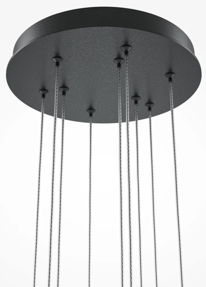MAYTONI MOD236PL-L54B3K LIGHT STICK Többágú Függesztett Lámpa Fekete LED IP20