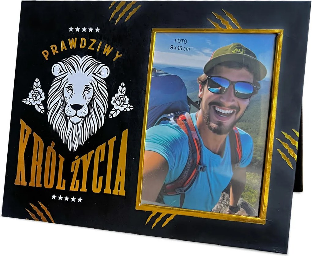 Képkeret Az Élet Igazi Királya Elegáns Ajándék A Szülinaposnak