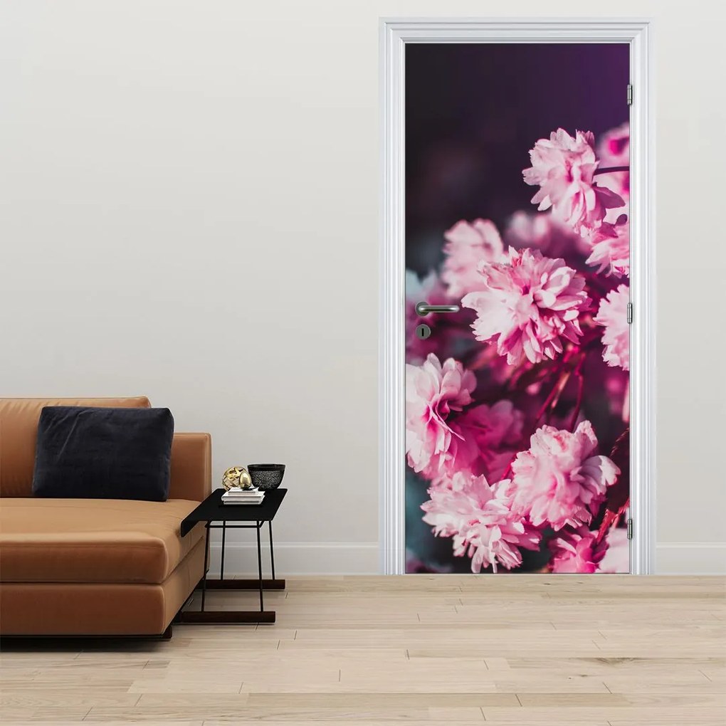 Fotótapéta ajtóra - Egy fa virágai (95x205cm)