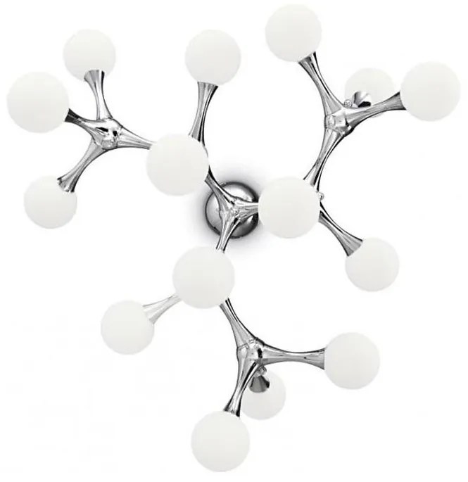 Ideal Lux - LED Felületre szerelhető csillár NODINO 15xG9/15W/230V fehér