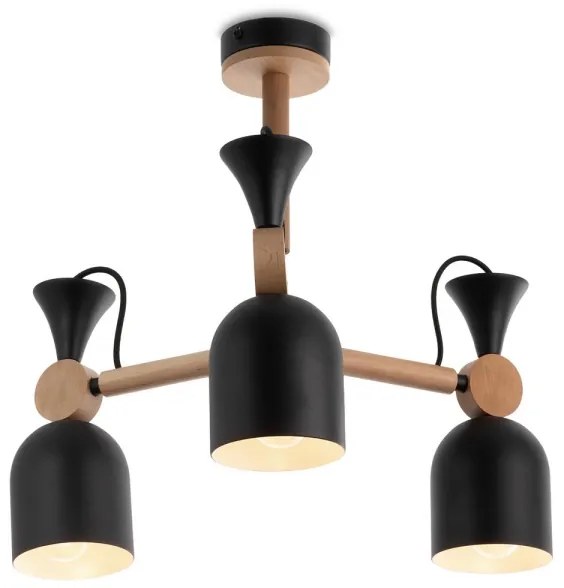 Csillár rúdon MONTE 3xE27/60W/230V