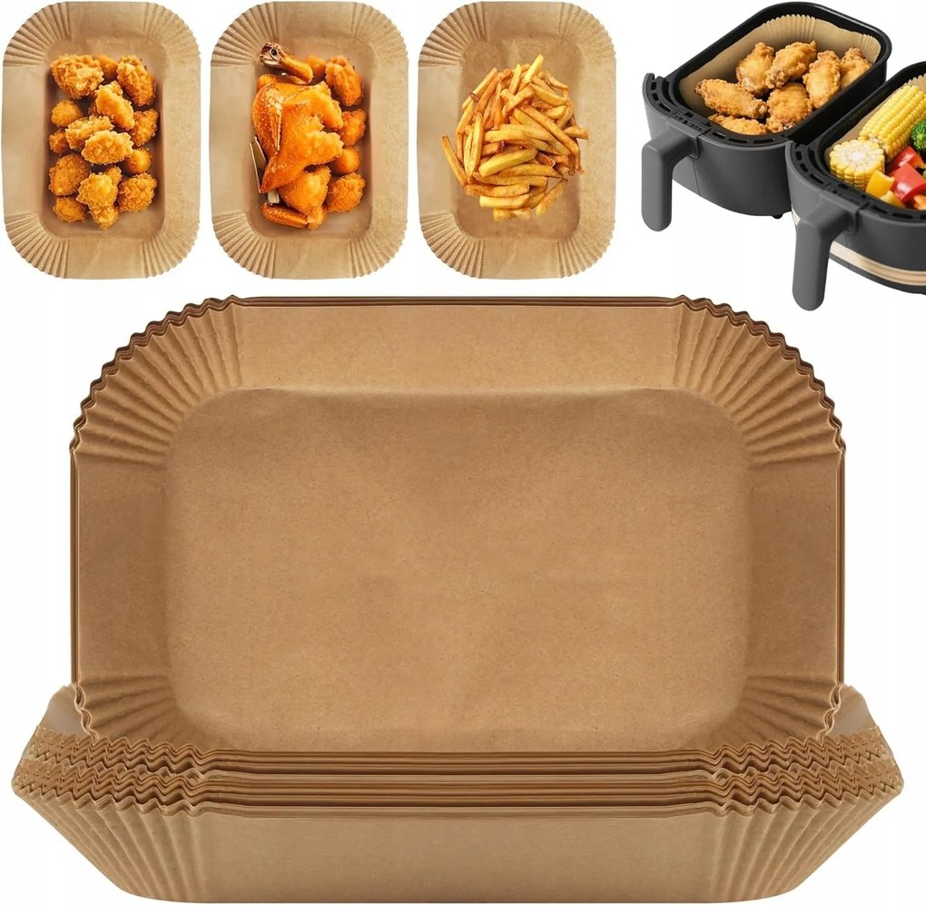 Olajsütő sütőpapír Ninja Foodi Max Air Fryer 200x betétek