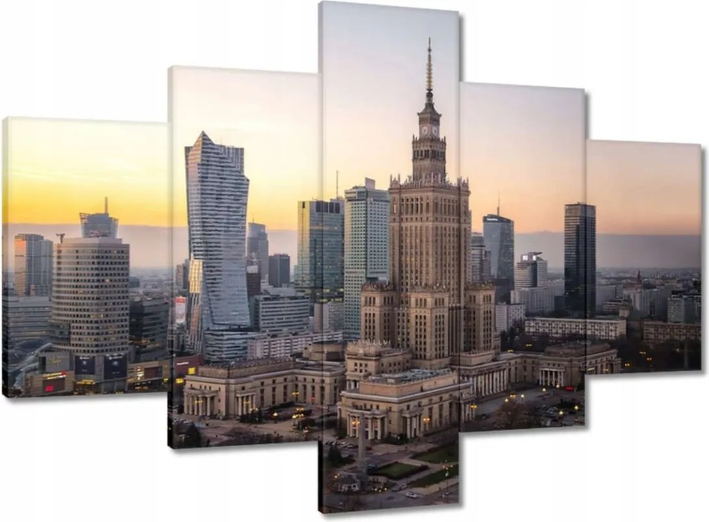 Festmények 100x70 Varsó Főváros Lengyel