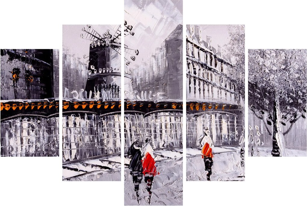 Kép - Olajfestmény a városról II. (150x105 cm)