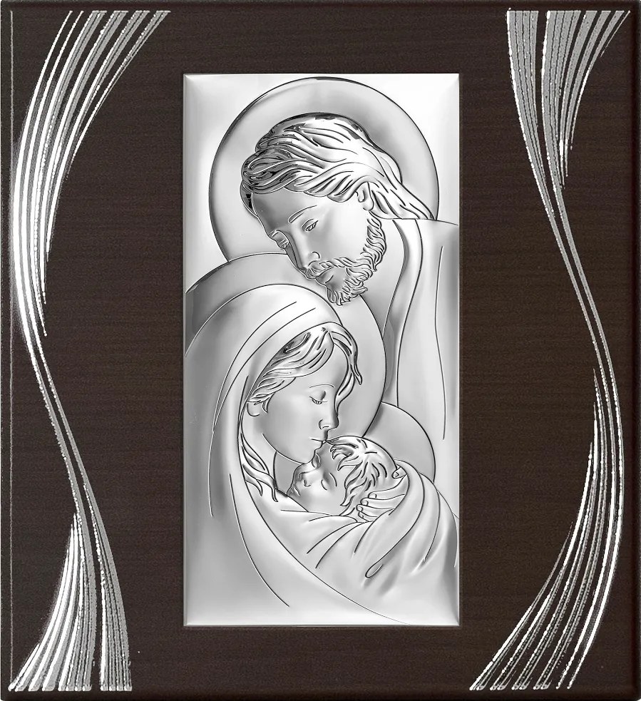 Gravírozás Ingyenes Kép Ezüst Szent Család Ajándék Kép