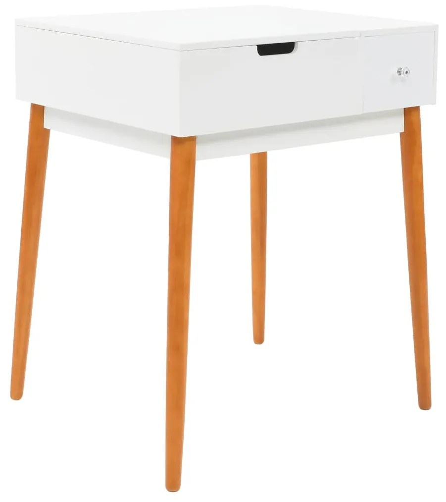 vidaXL MDF öltözőasztal tükörrel 60 x 50 x 86 cm