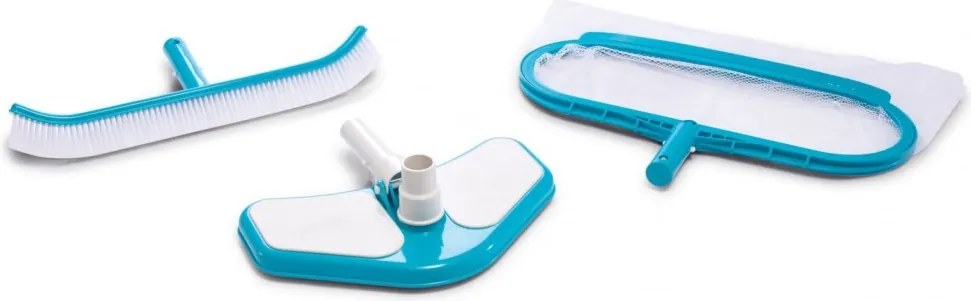 INTEX Deluxe medence tisztító szett, merítő háló, porszívófej, kefe (29057)