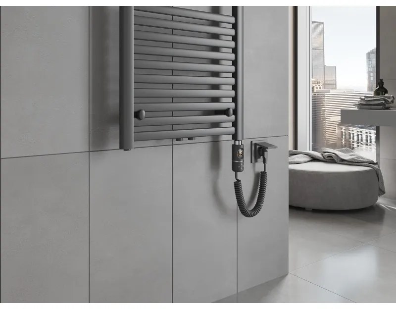 Mexen, Mexen Hades elektromos melegítő 1500 x 400 mm, 600 W, antracit - W104-1500-400-2600-66