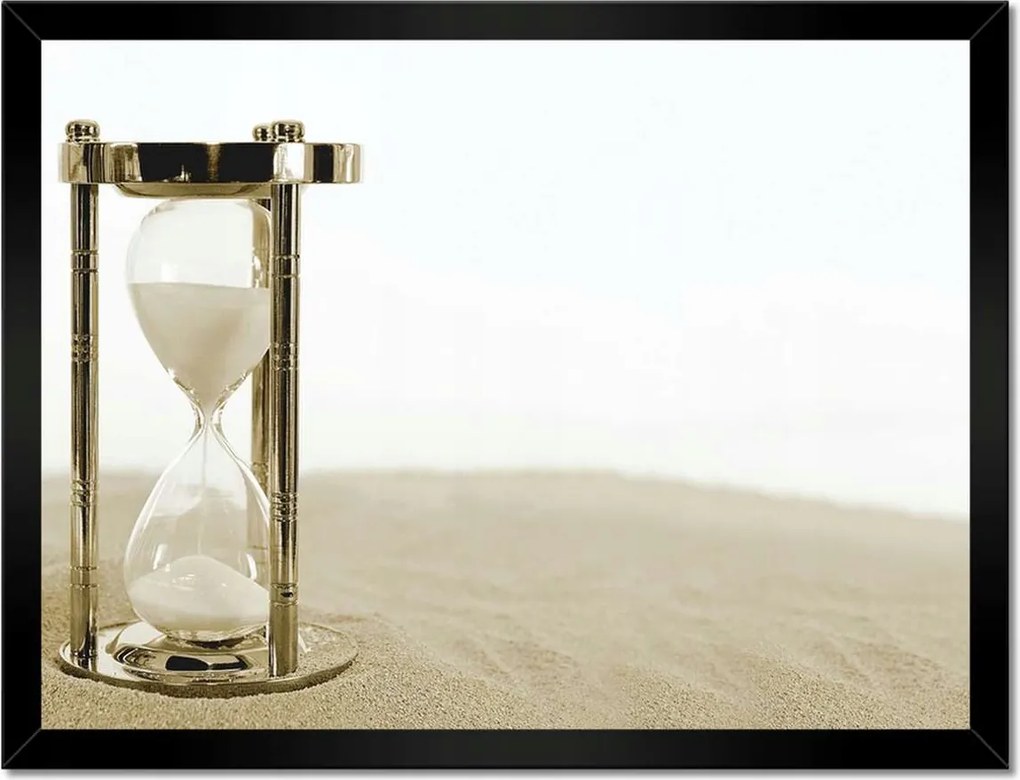 Poszterek keretben 40x30 Homokóra Az idő múlása
