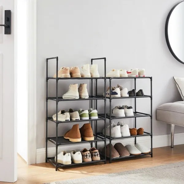 Cipőtartó ALVORO fekete